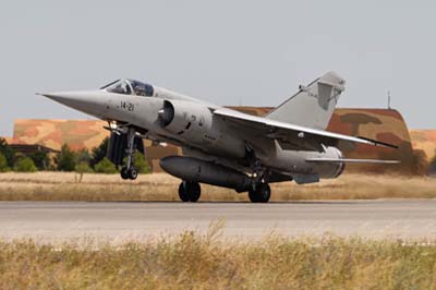 Mirage F.1M C.14-40 which crashed on January 20, 2009 Click to enlarge image 041_3253 Spanish Air Force Mirage F.1
