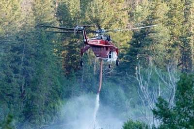 Shoshone National Forest Fire