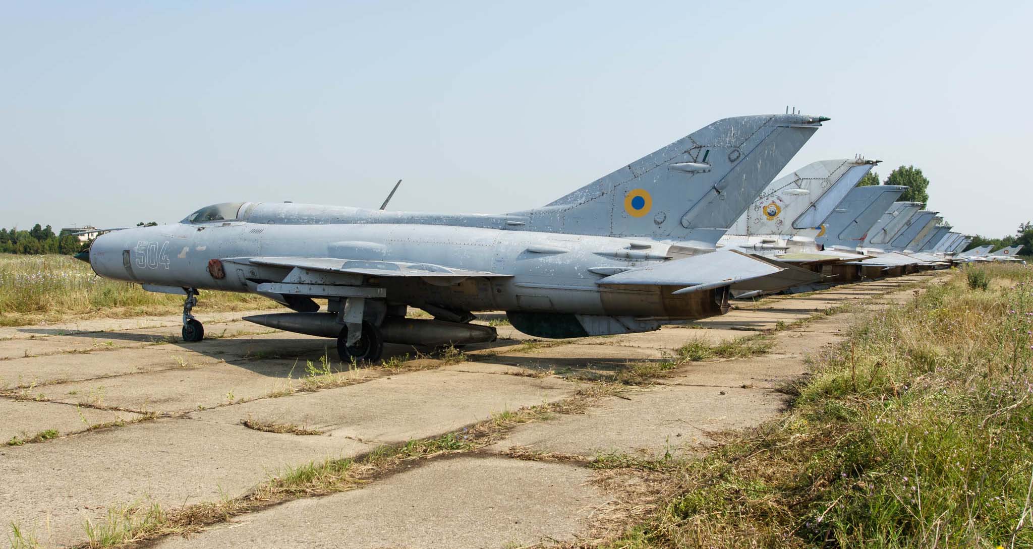 MiG-21PF (504) image 062_3087w5 Romanian Air Force Deveselu