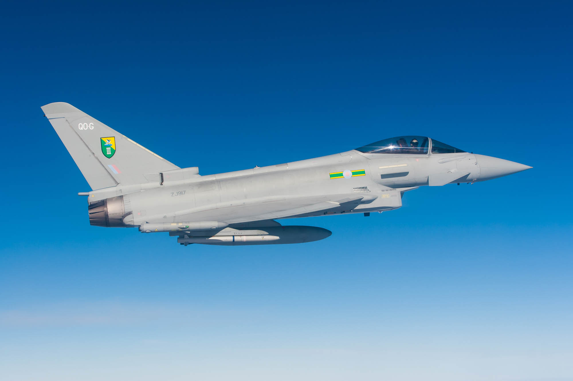 Typhoon Air to Air photography