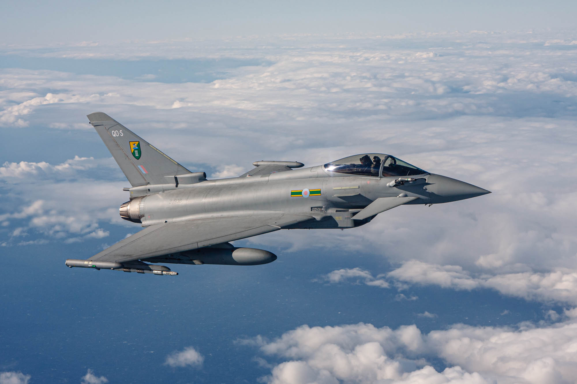 Typhoon Air to Air photography