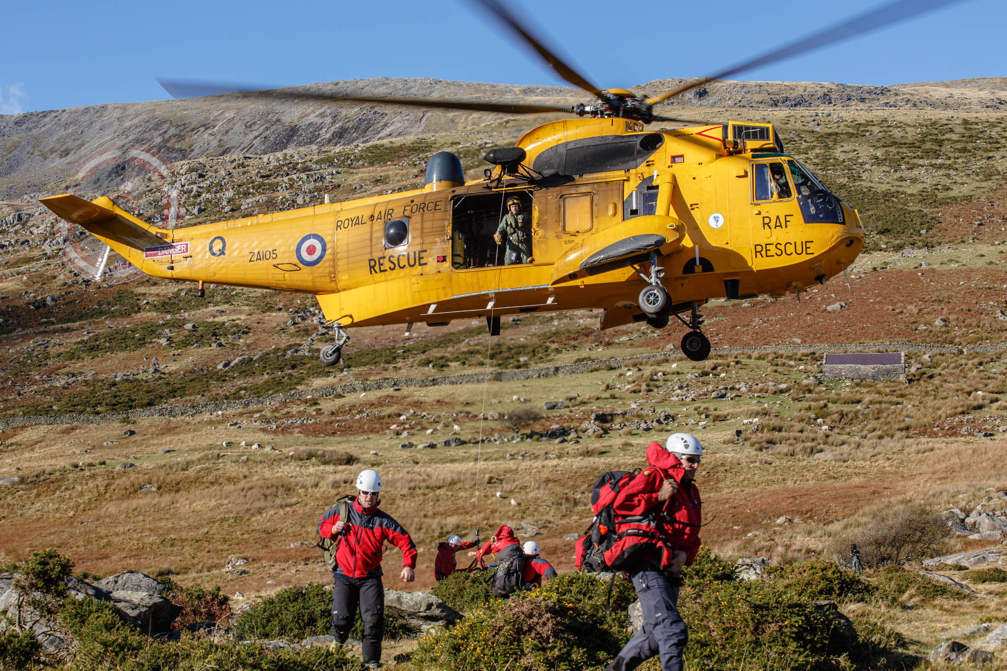 Snowdonia Mountain Rescue Training