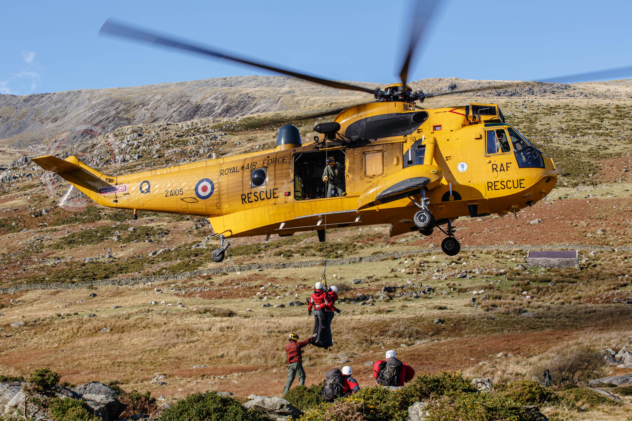 Snowdonia Mountain Rescue Training