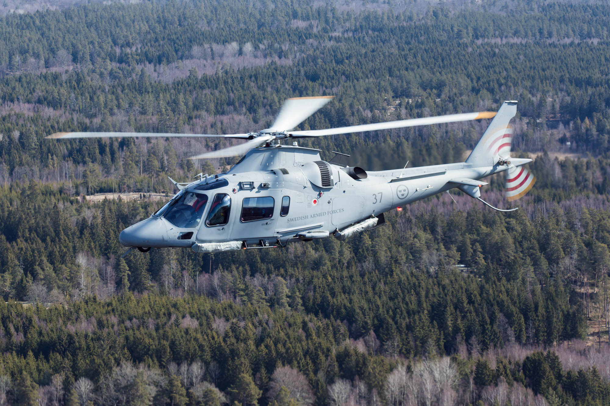 Swedish Armed Forces 3 HkpSkv Agusta 109