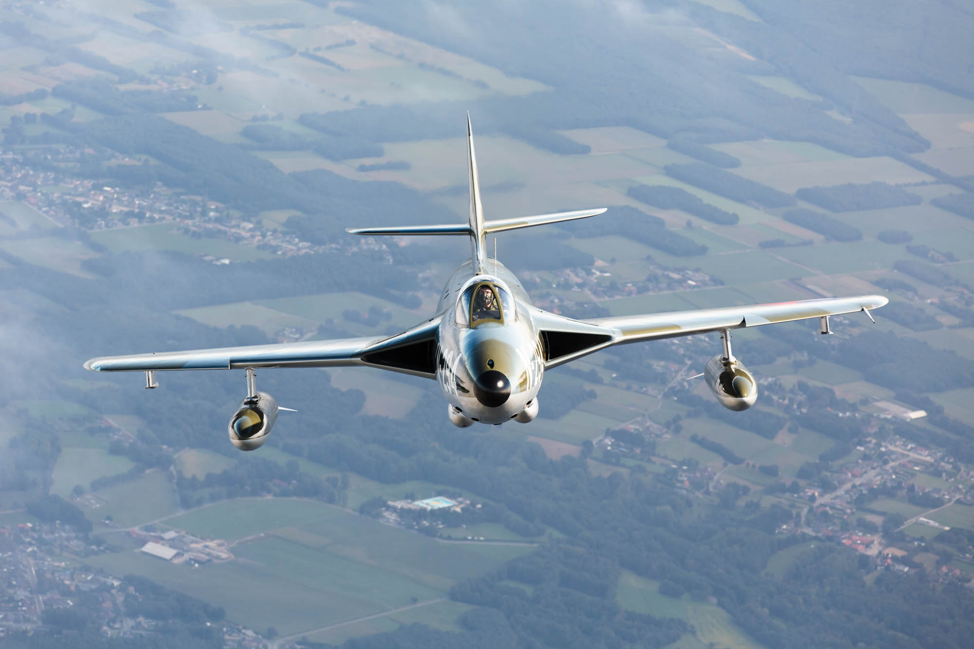 Hawker Hunter F.6A Air to Air