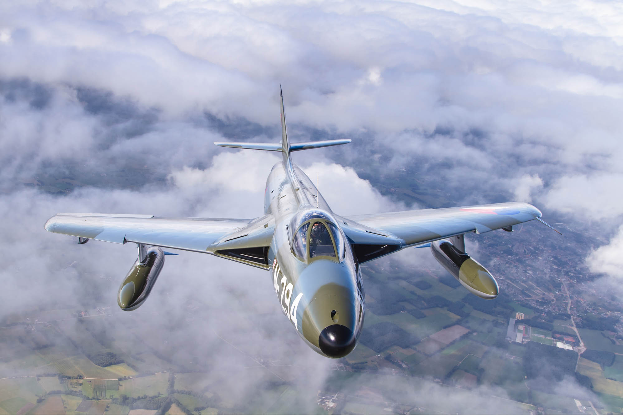 Hawker Hunter F.6A Air to Air