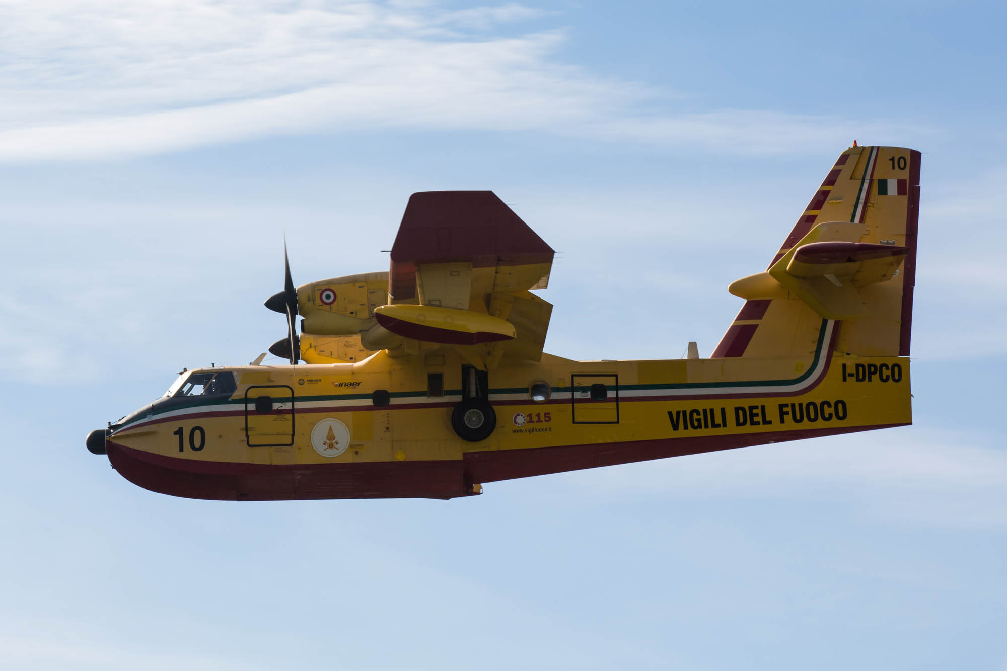 Aviation Photography Vigili Del Fuoco