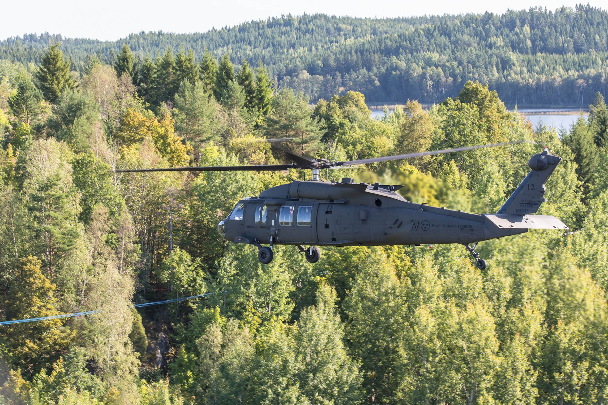 Swedish Armed Forces Sikorsky Hkp16 Black Hawk