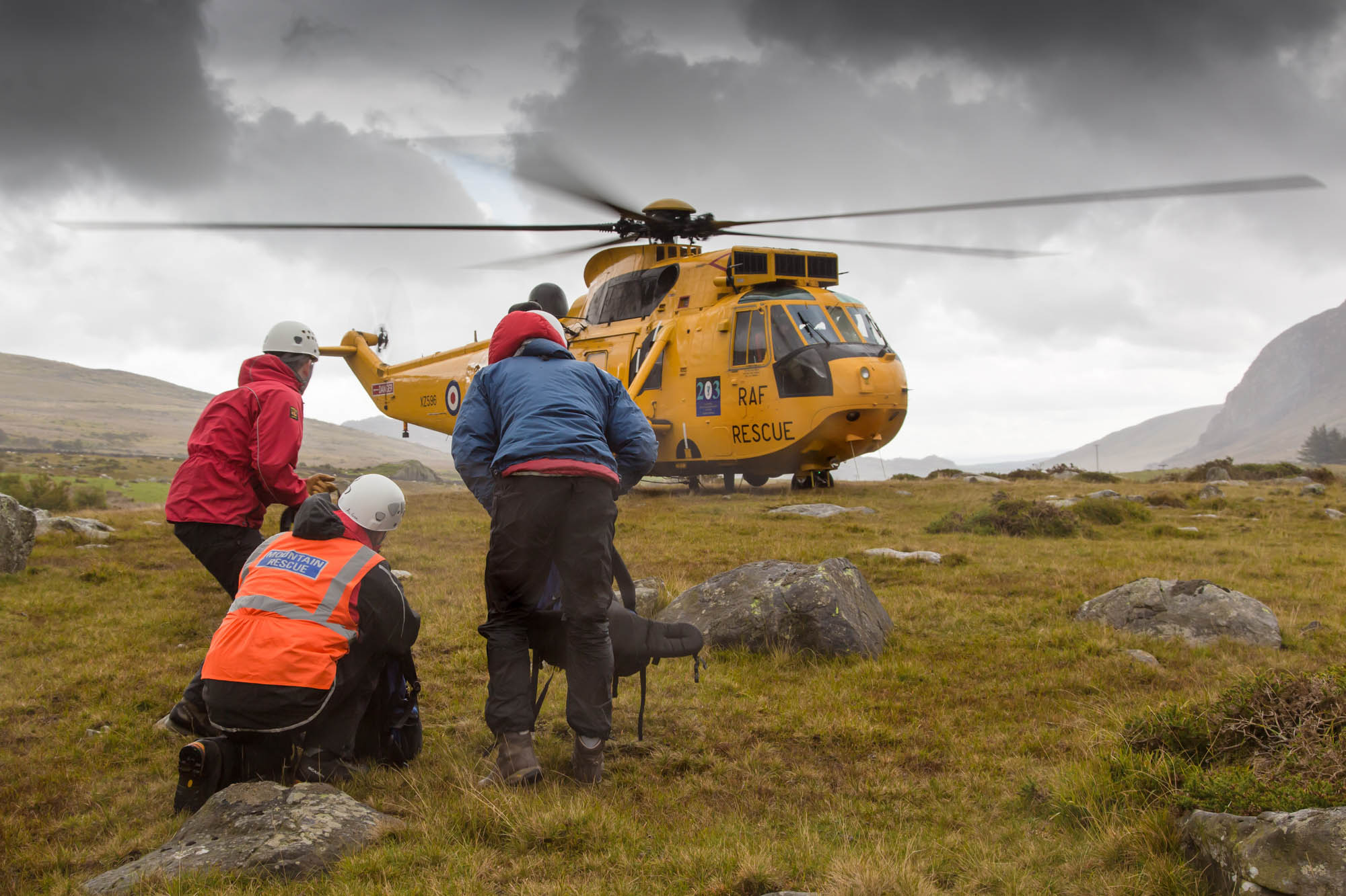 Snowdonia Mountain Rescue Training