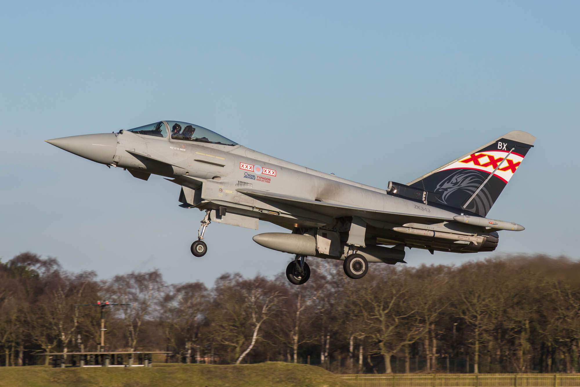 Aviation Photography RAF Coningsby Typhoon