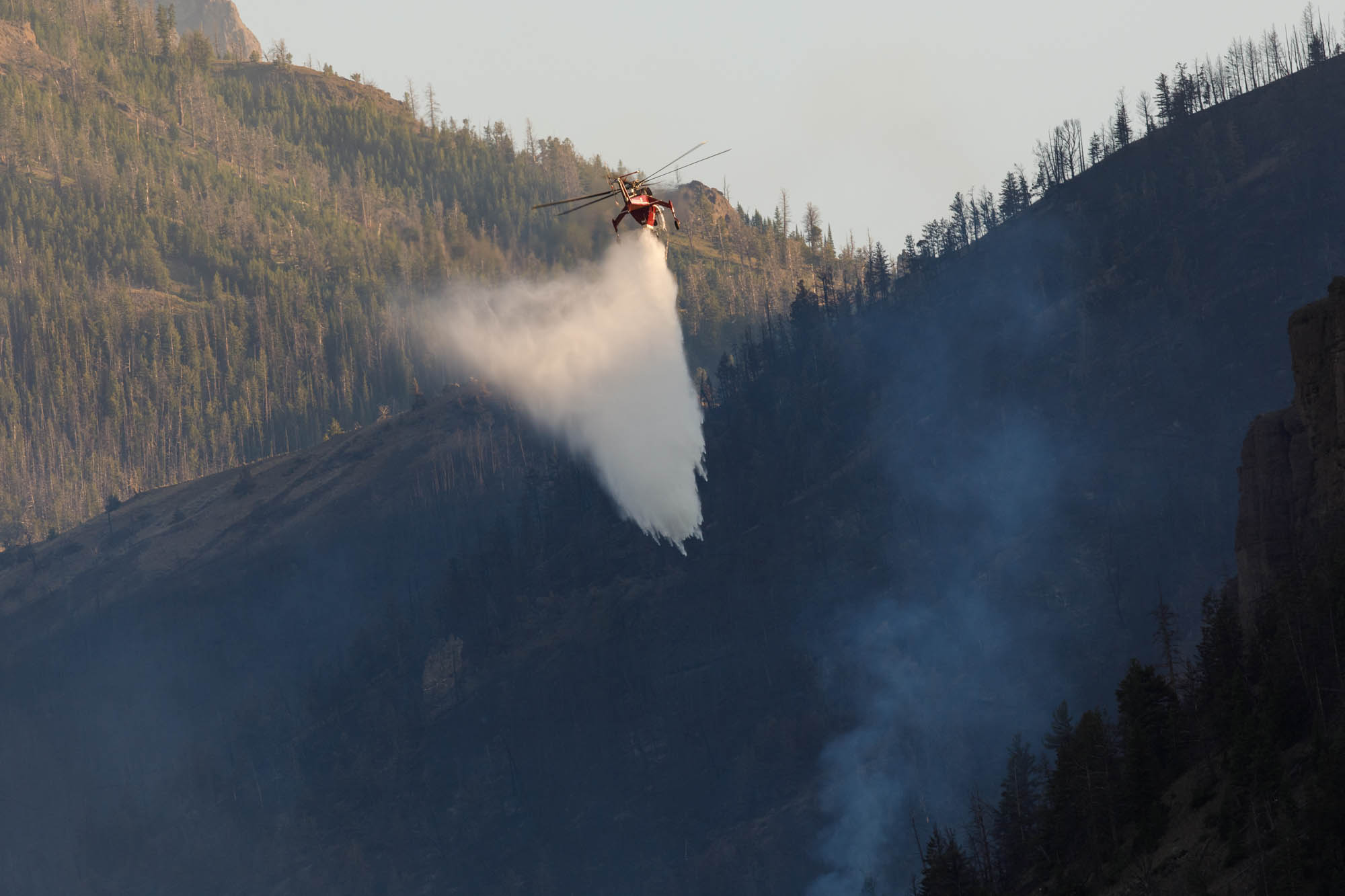 Shoshone National Forest Fire