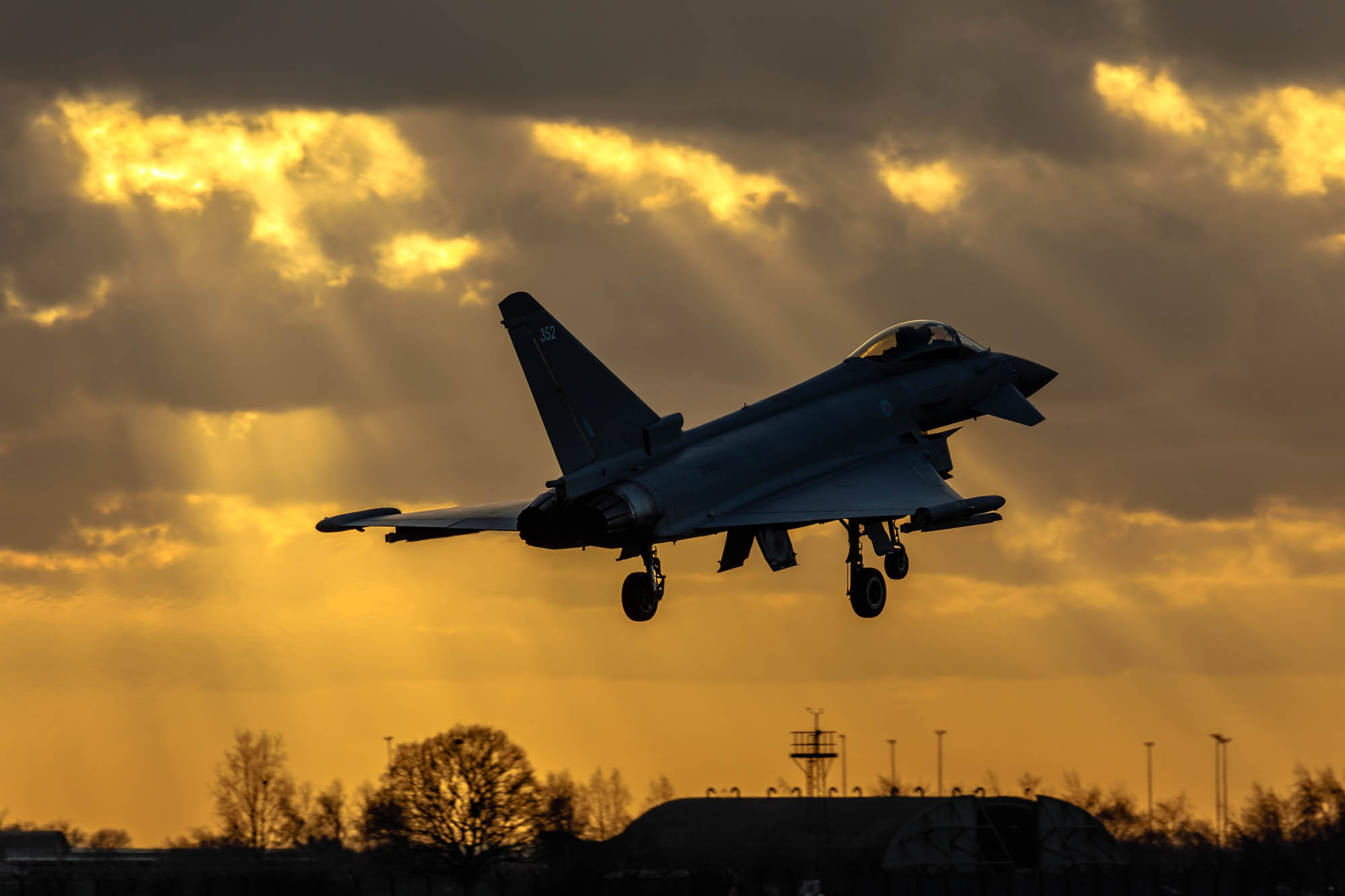 Aviation Photography RAF Coningsby Typhoon