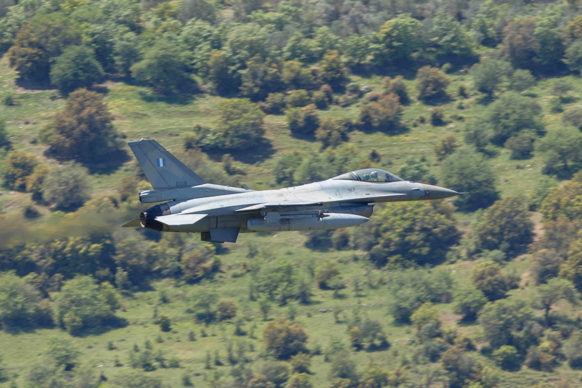 Low level flying Greece 2019