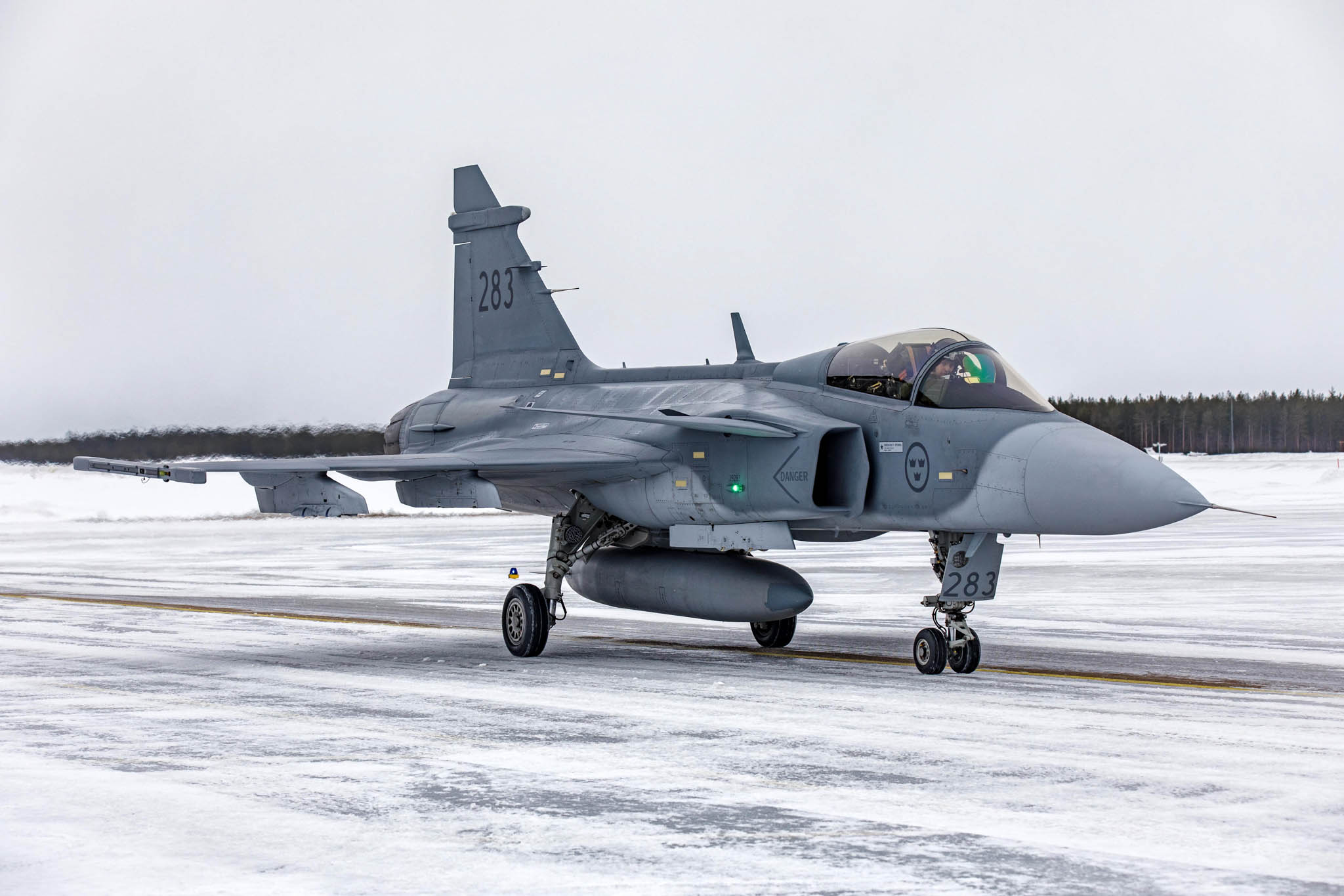 Lule Swedish Air Force Gripen