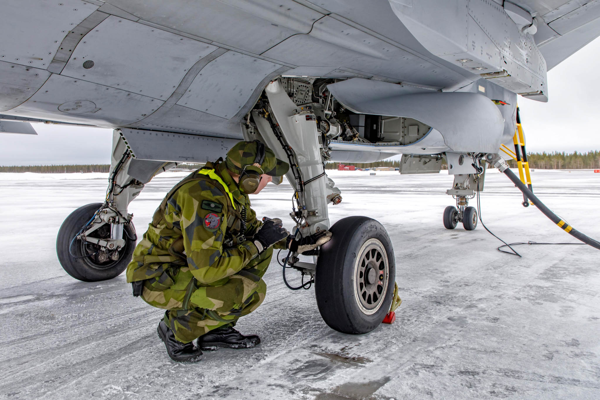 Lule Swedish Air Force Gripen