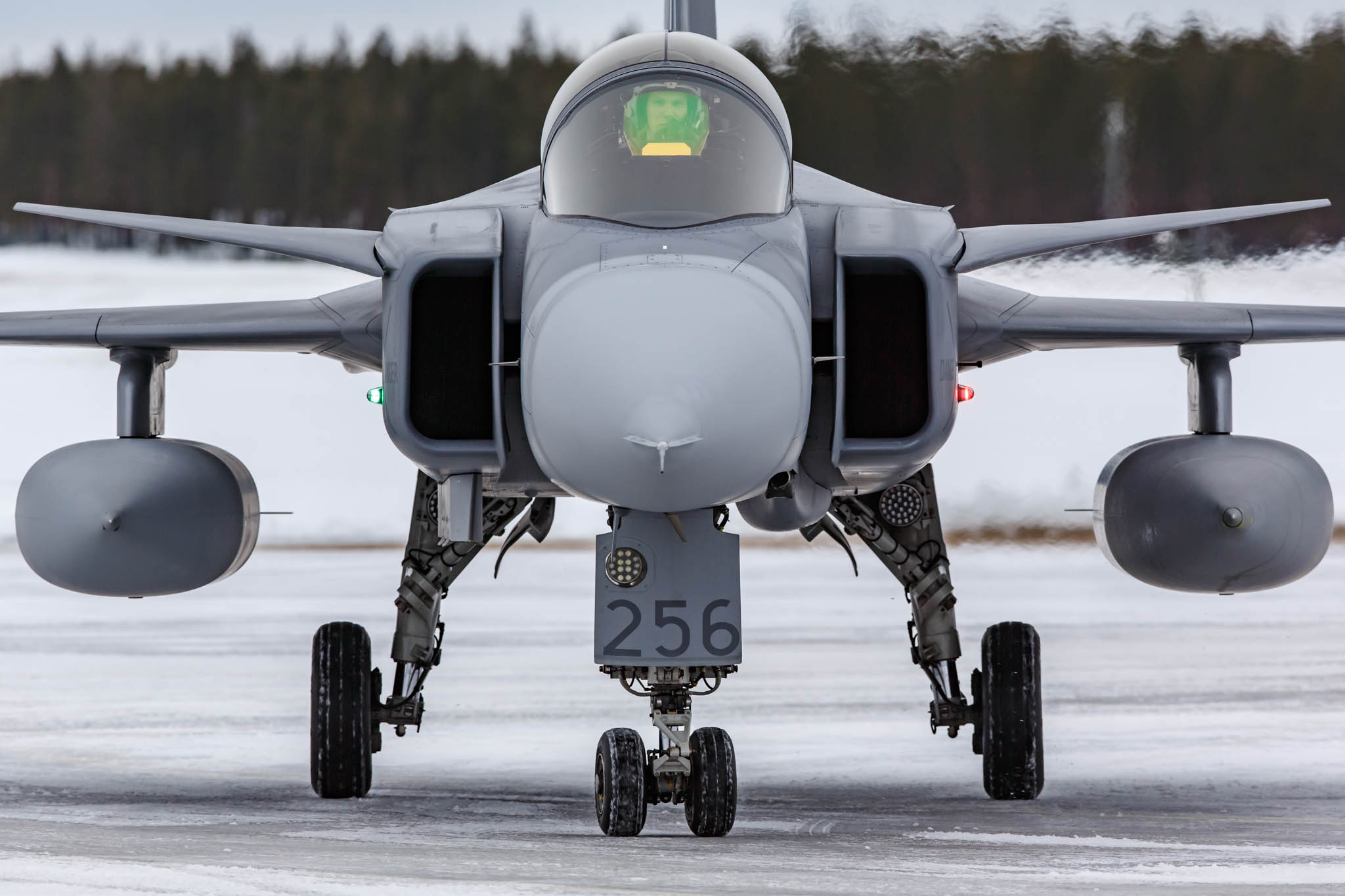 Lule Swedish Air Force Gripen