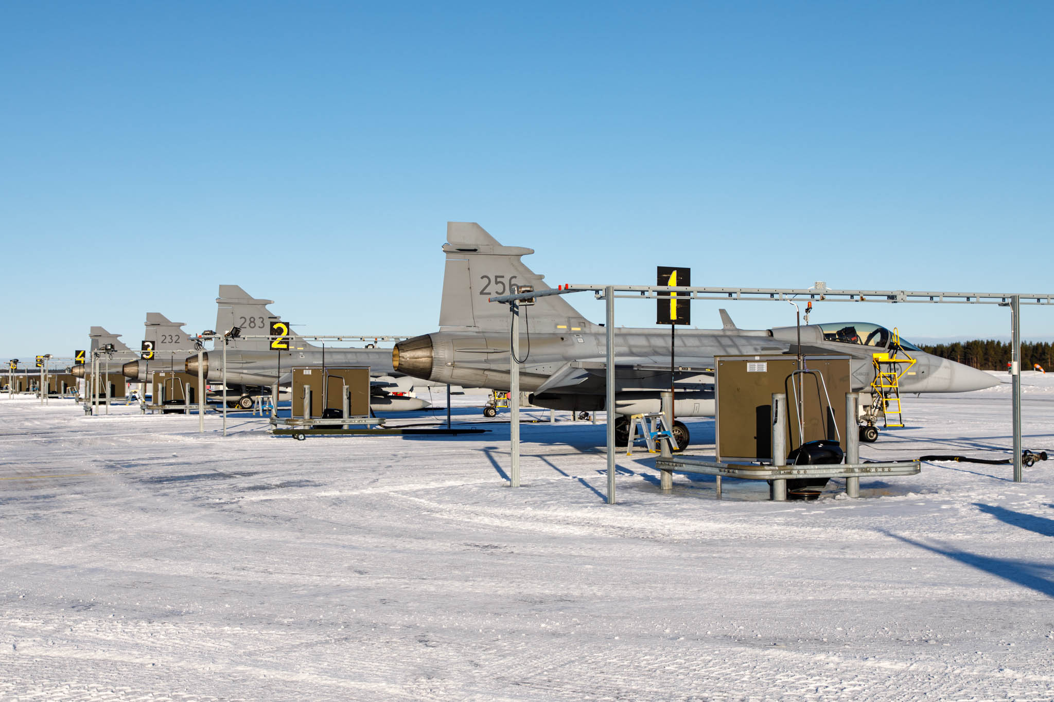 Lule Swedish Air Force Gripen