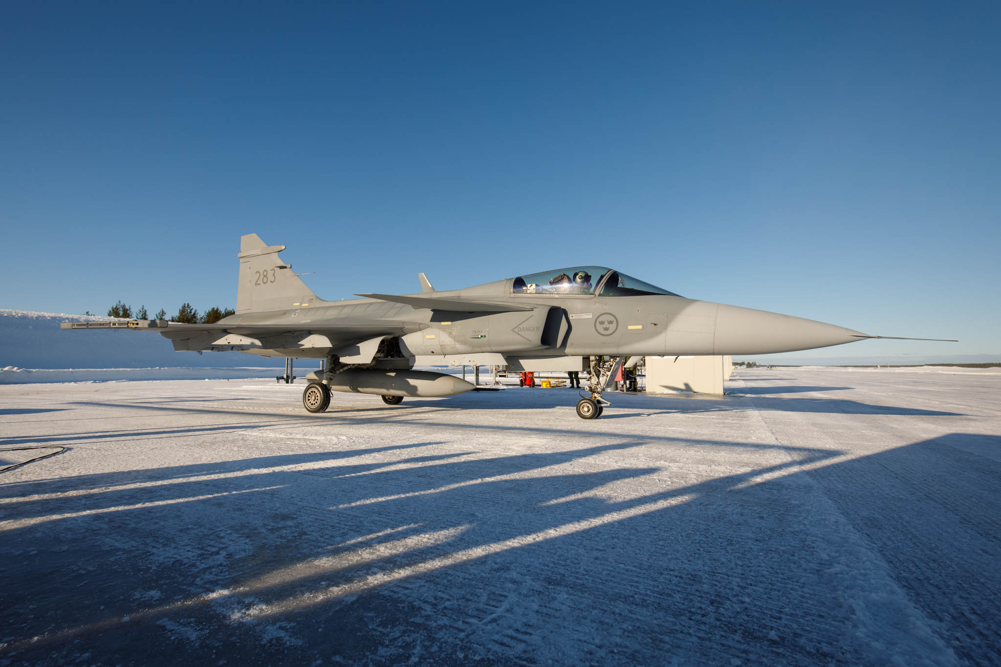 Lule Swedish Air Force Gripen