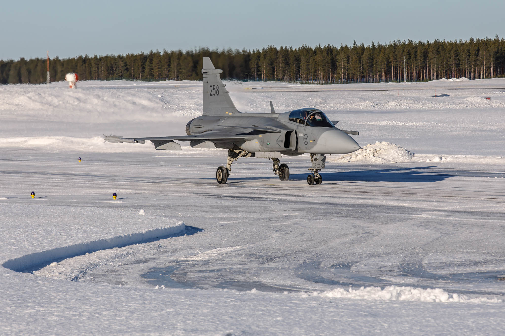 Lule Swedish Air Force Gripen