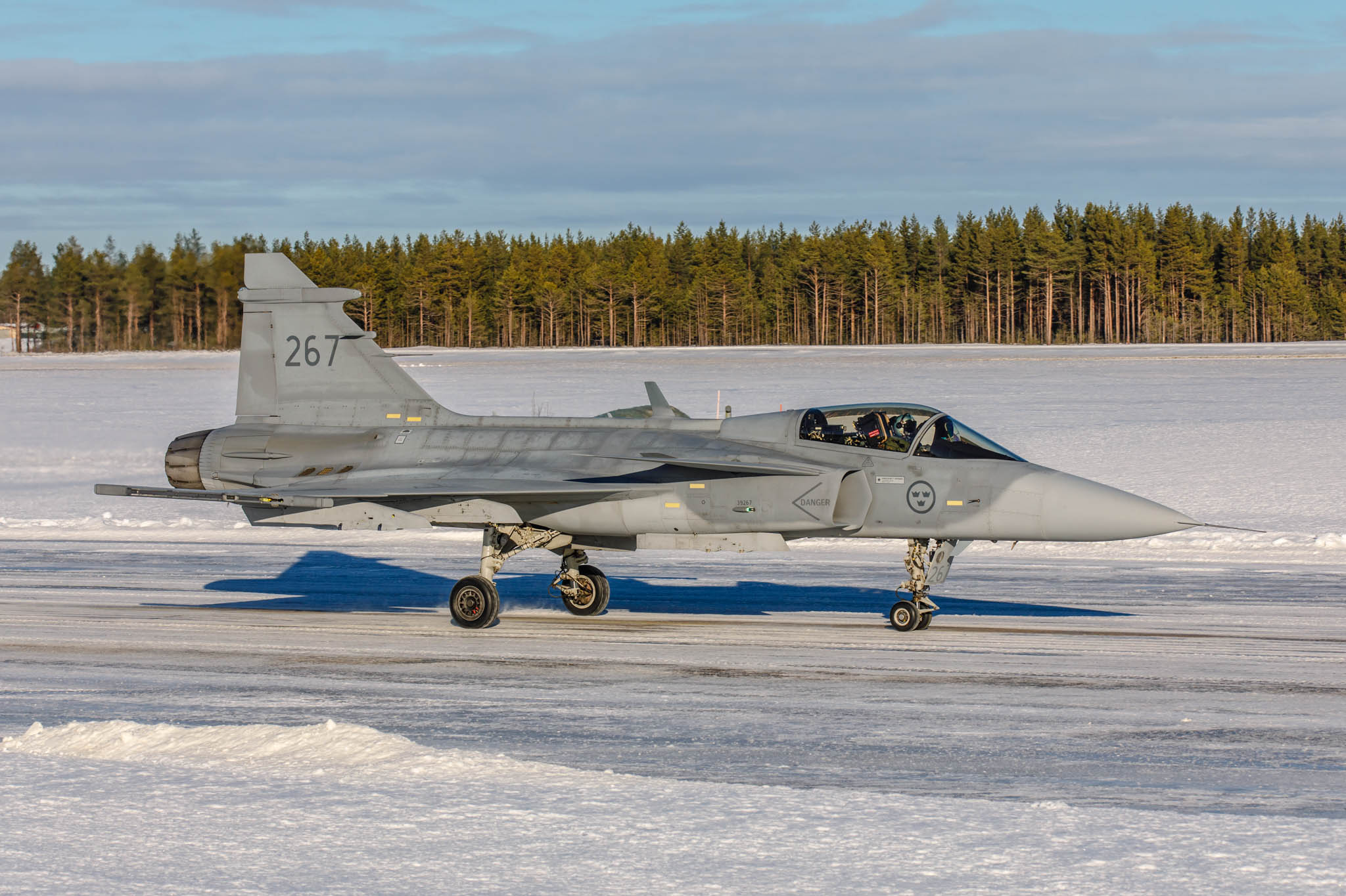 Lule Swedish Air Force Gripen