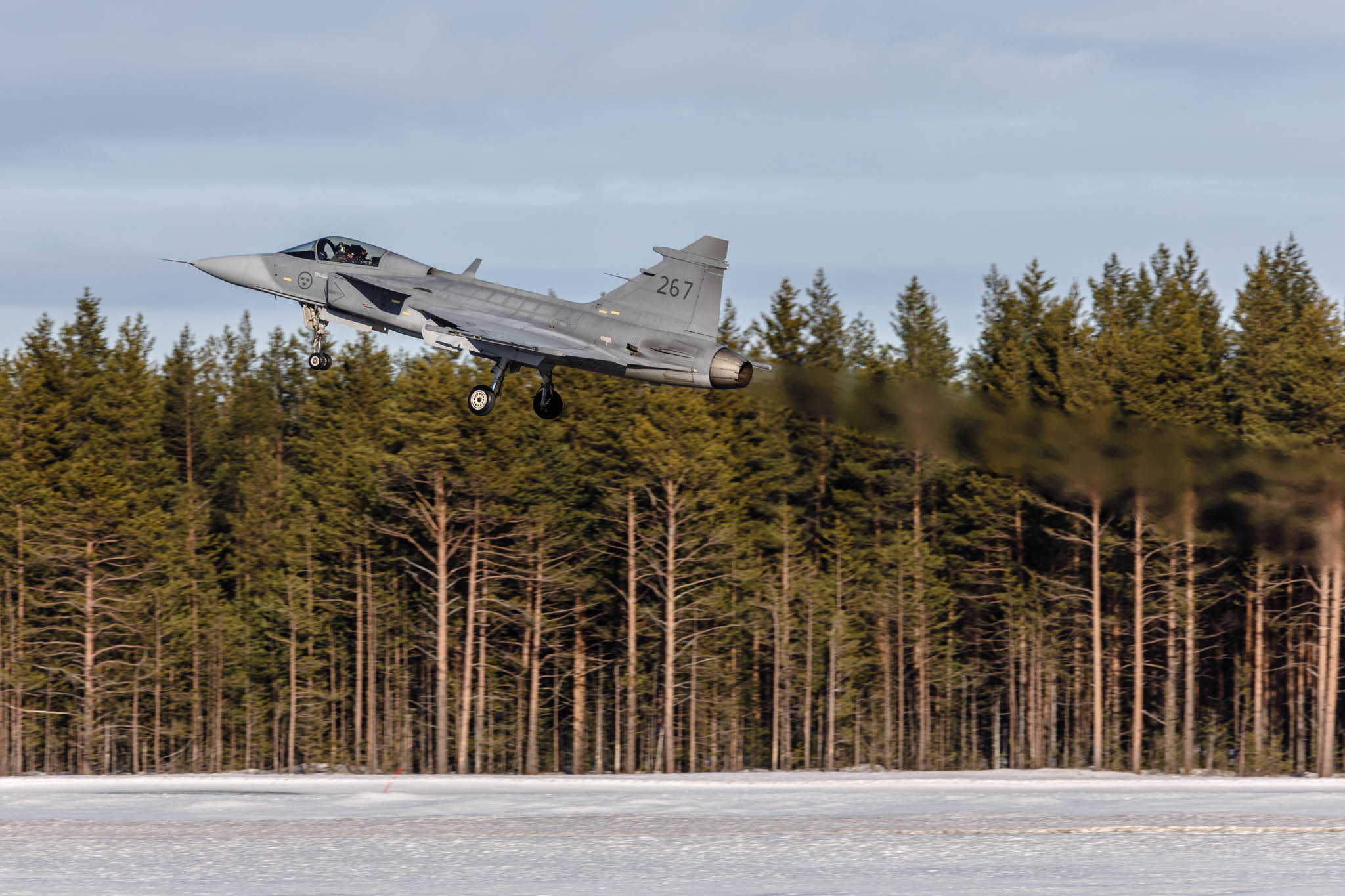 Lule Swedish Air Force Gripen