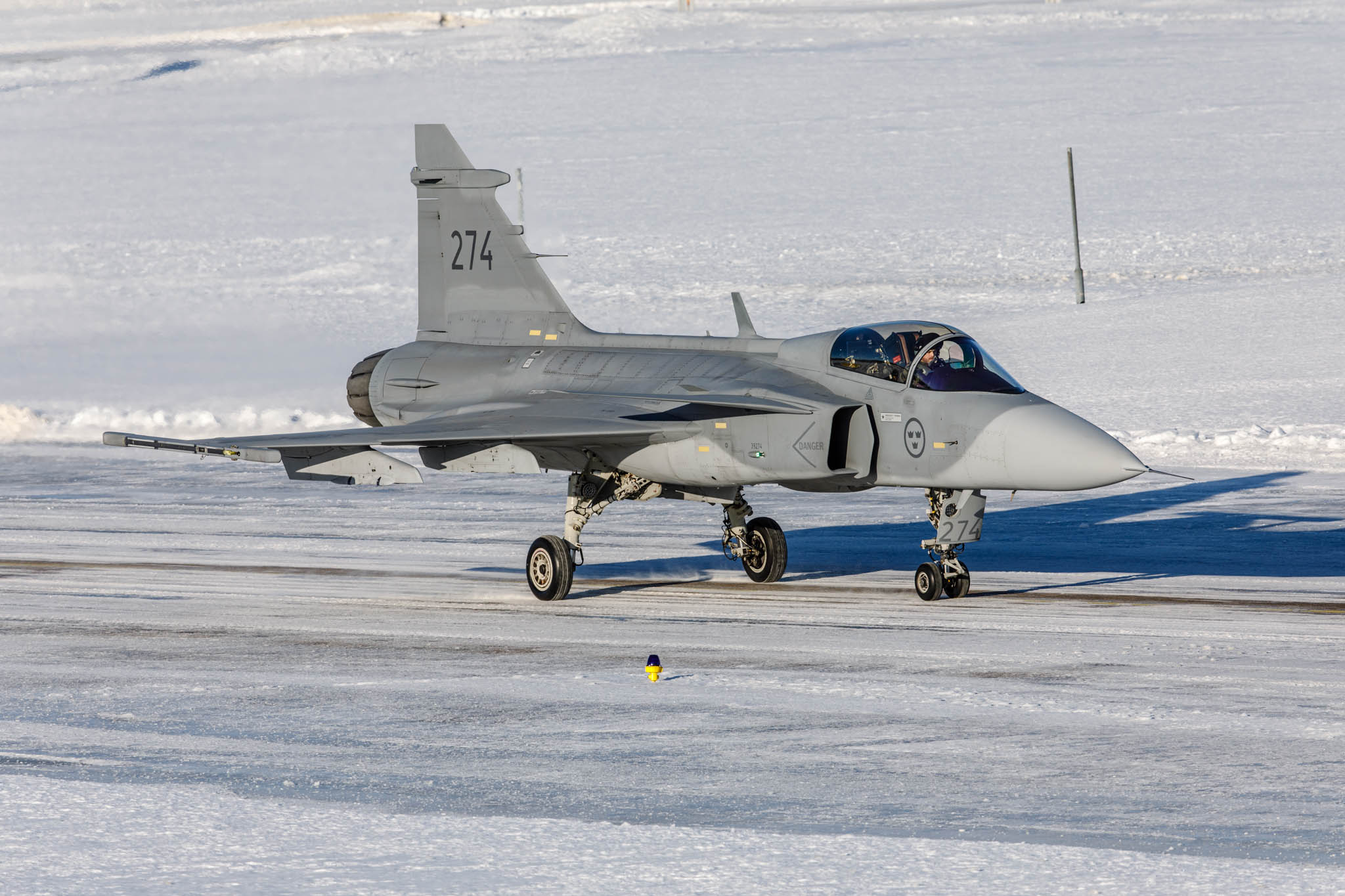 Lule Swedish Air Force Gripen