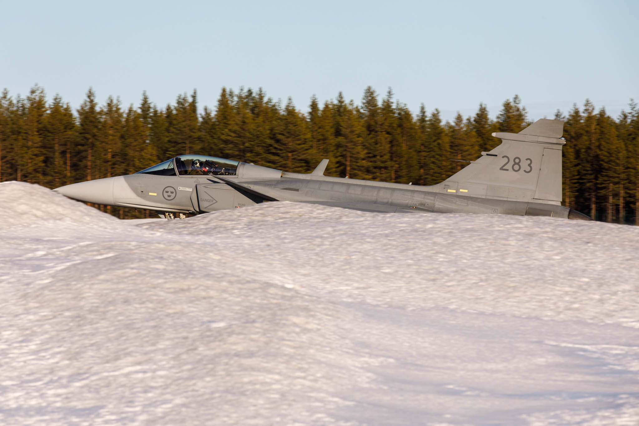 Lule Swedish Air Force Gripen