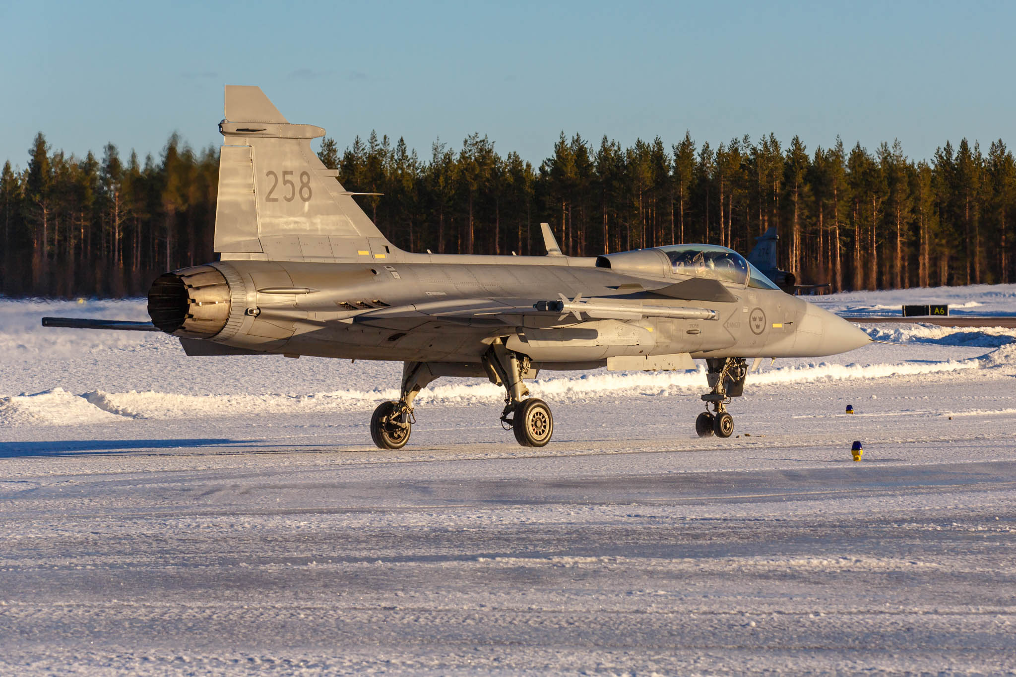 Lule Swedish Air Force Gripen
