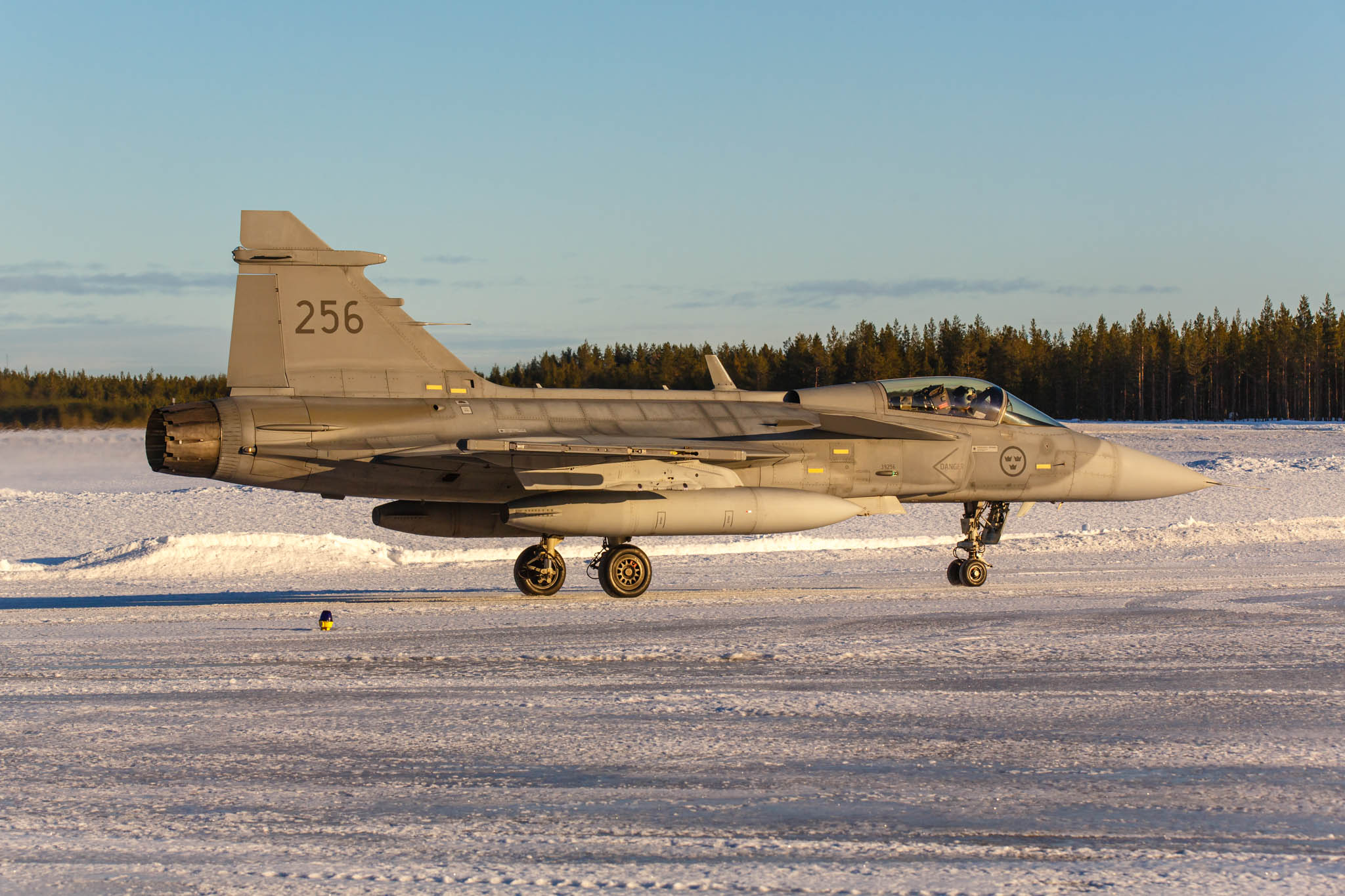 Lule Swedish Air Force Gripen