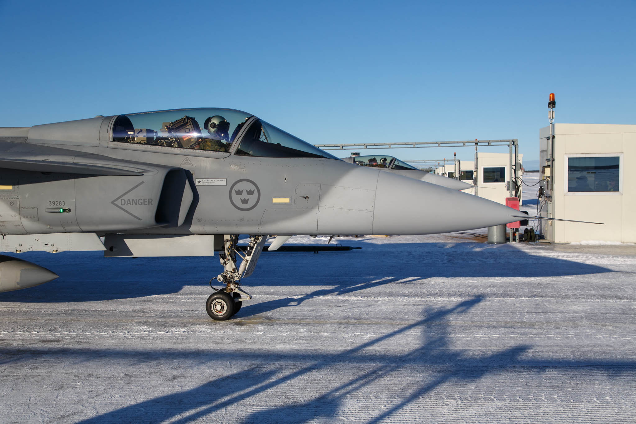 Lule Swedish Air Force Gripen