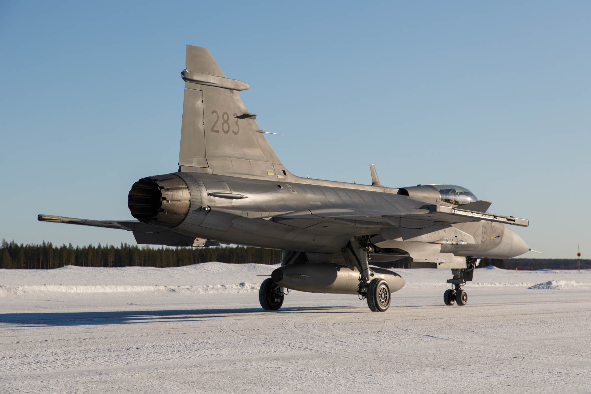 Lule Swedish Air Force Gripen