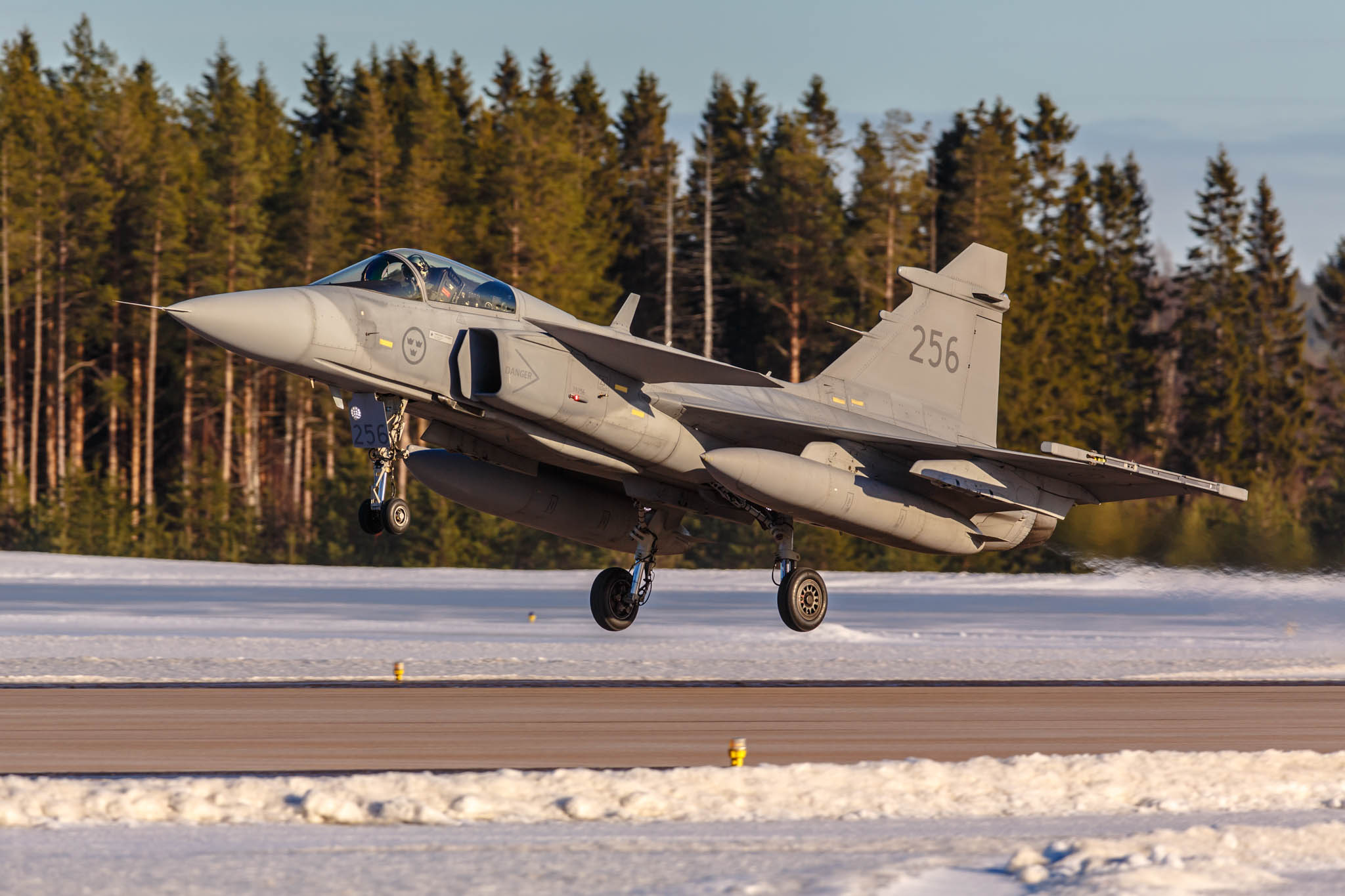 Lule Swedish Air Force Gripen