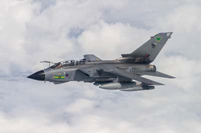 Tornado GR4 Air to Air photography
