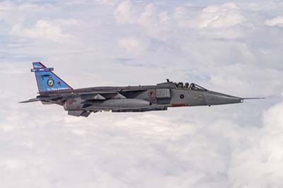 Sepecat Jaguar air to air photography