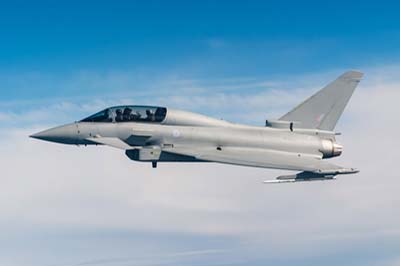 Typhoon Air to Air photography