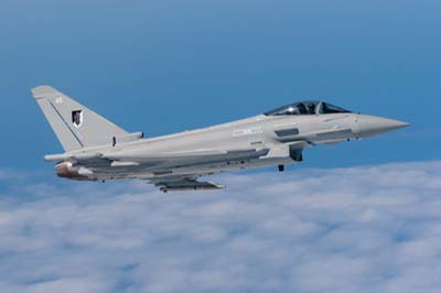 Typhoon Air to Air photography