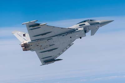 Typhoon Air to Air photography