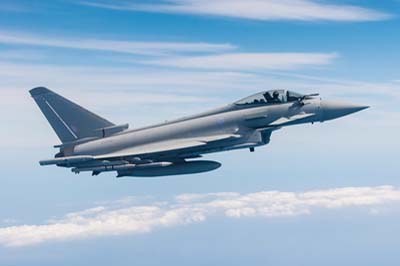 Typhoon Air to Air photography