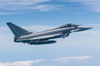 Typhoon Air to Air photography