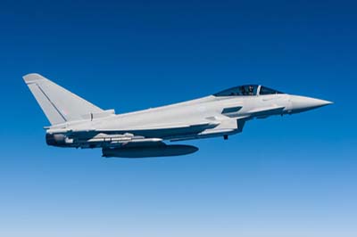 Typhoon Air to Air photography