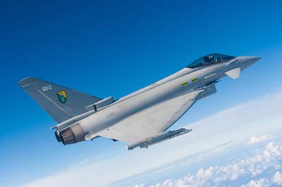 Typhoon Air to Air photography