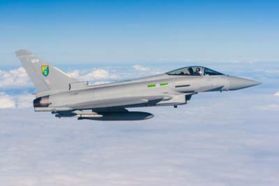 Typhoon Air to Air photography