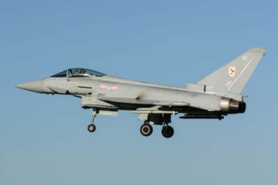 Aviation Photography RAF Coningsby Typhoon