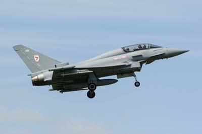 Aviation Photography RAF Coningsby Typhoon