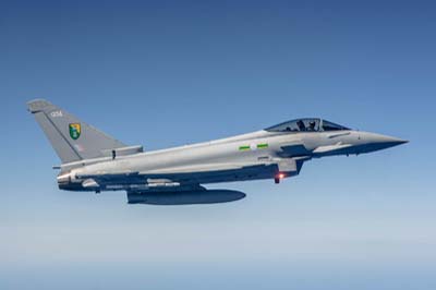 Typhoon Air to Air photography