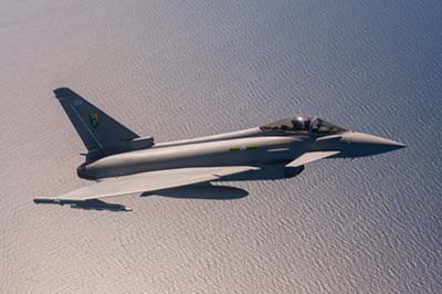 Typhoon Air to Air photography