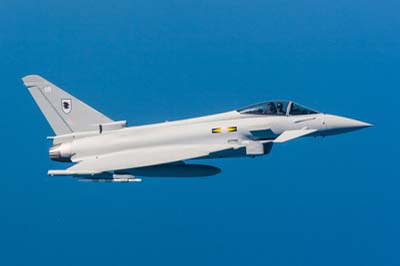 Typhoon Air to Air photography