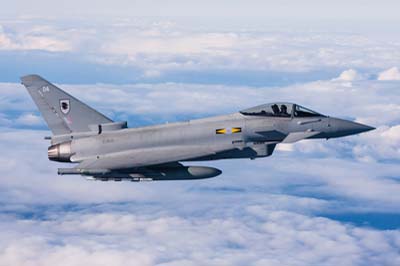 Typhoon Air to Air photography