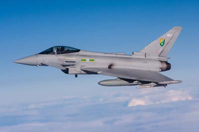 Typhoon Air to Air photography