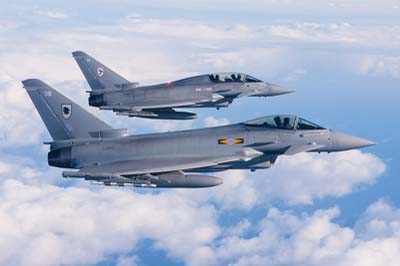 Typhoon Air to Air photography